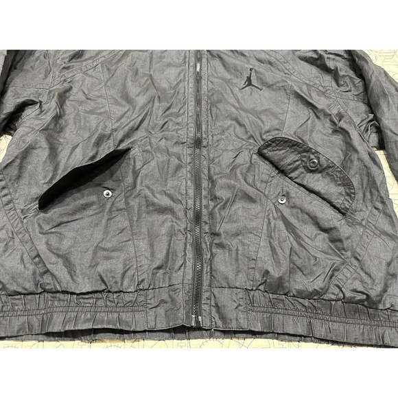 Nike Air Jordan Mens Track Jacket MVP Color Black Size Large - Picture 5 of 15
